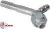 Фитинг алюминиевый 13мм 5/8” №10х45˚ O-RING 7/8”-14UNF c заправочным портом LP