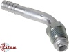 Фитинг алюминиевый 13мм 5/8” №10х45˚ O-RING 7/8”-18UNF с гайкой с наружной резьбой