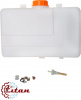 Бак отопителя топливный на кронштейнах 4л 33х21х7см