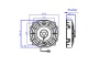 Вентилятор 6" 24V Pusher 80W