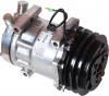 Компрессор 7H15 A2 24V Direct Mount, вертикальные выходы