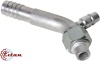Фитинг алюминиевый 16мм 3/4” №12х45˚ O-RING 7/8”-14UNF c заправочным портом LP