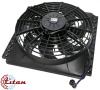 Вентилятор с диффузором 14"х14" 12V Puller 130W "S"