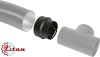 Переход гофра D90→аксессуар D75