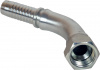 Фитинг DN10 JIC 9/16" 45Г - 26741-06-06X