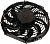 Вентилятор 12" 12V Pusher 120W "S"