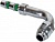 Фитинг аналог Manuli 13мм 5/8” №10х90˚ O-RING 7/8”-18UNF с гайкой с наружной резьбой