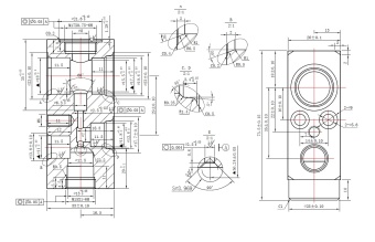 Чертеж 21-2670 Терморасширительный вентиль блочный ТРВ;1,5Т., аналог Volkswagen Crafter