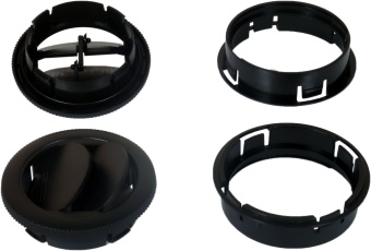 24-0847 Дефлектор черный D85x28