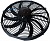 Вентилятор 16" 12V Puller 160W "S" (аналог SPAL 385мм 15,2")