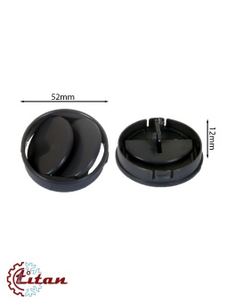 Чертеж 24-0723 Дефлектор серый D52х12