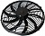 Вентилятор 16" 12V Puller 130W "S" (аналог SPAL 385мм 15,2")