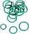 Кольцо уплотнительное 5,7х1,7мм для фитинга 8мм 5/16” №6 MINI O-RING