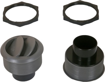 24-0770 Дефлектор серый D81 под гофру 46мм