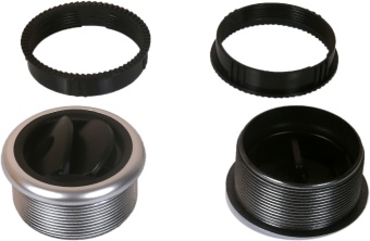 24-0766 Дефлектор черно-серый D70х38