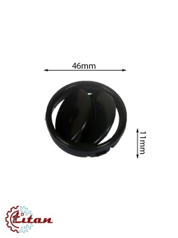 Чертеж 24-2126 Дефлектор черный D46х11