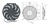 Чертеж 08-0344 Вентилятор 12 12V Pusher 120W S