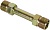 Фитинг стальной 10мм 1/2” №8х180˚ O-RING 3/4”-16UNF сростка с наружной резьбой