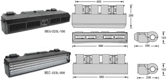 Чертёж BEU 223L-100