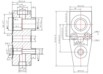 Чертеж 21-2070 Переходник второго контура №5