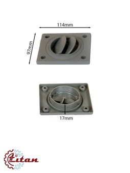 Чертеж 24-2120 Дефлектор серый 114х97