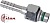 Фитинг алюминиевый 13мм 5/8” №10х180˚ NECK M24х1,5