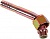 Фитинг стальной 13мм 5/8” №10х45˚ O-RING 7/8”-14UNF