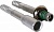Фитинг алюминиевый 8мм 3/8” №6х180˚ SPRING-LOCK