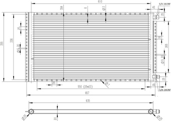 Чертеж 20-1730 Конденсатор 14х25х20мм